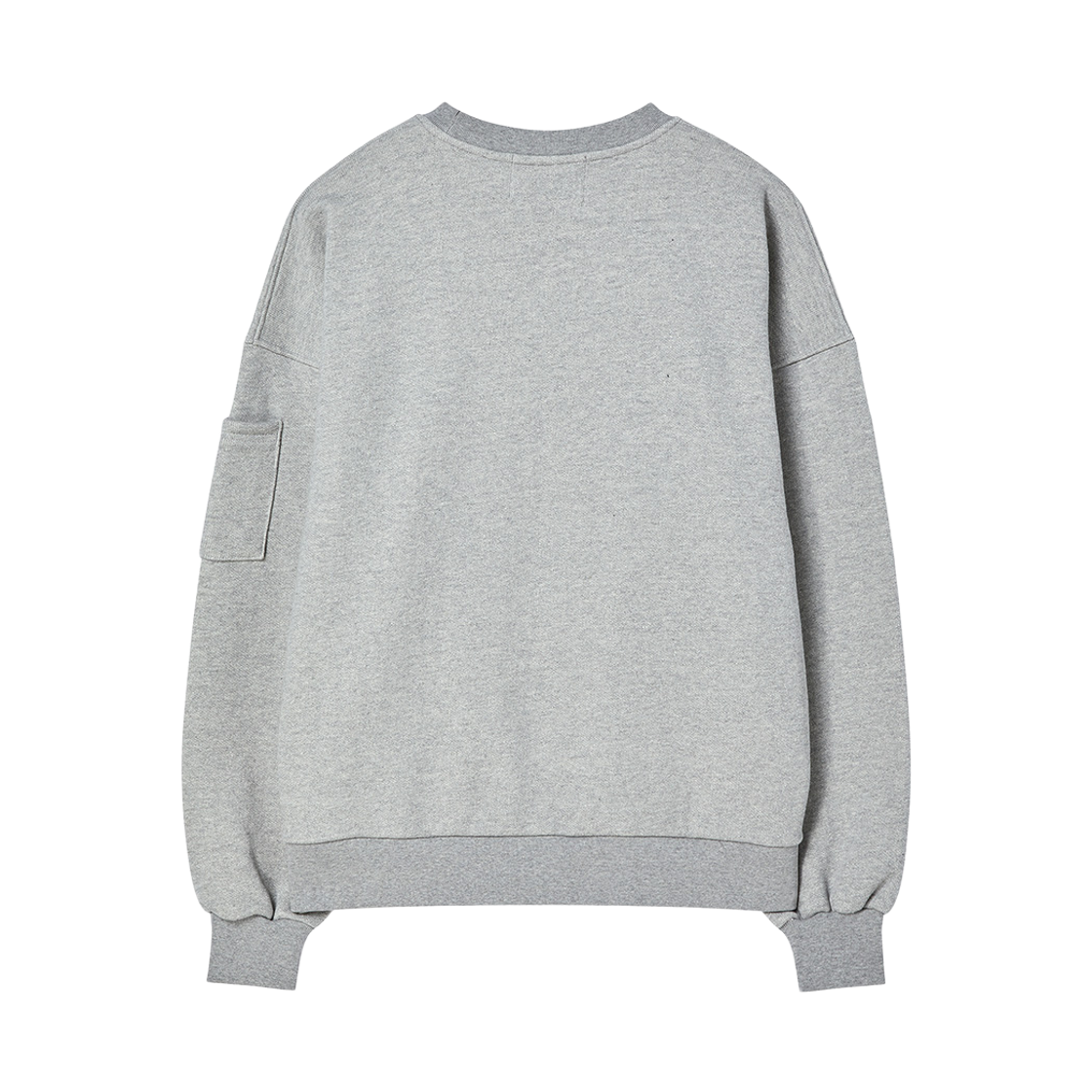 엔 아카이브 페인팅 로고 디스트로이드 헤비 스웨트 셔츠 그레이(N ARCHIVE Painting Logo Destroyed Heavy Sweatshirts Gray) - 2