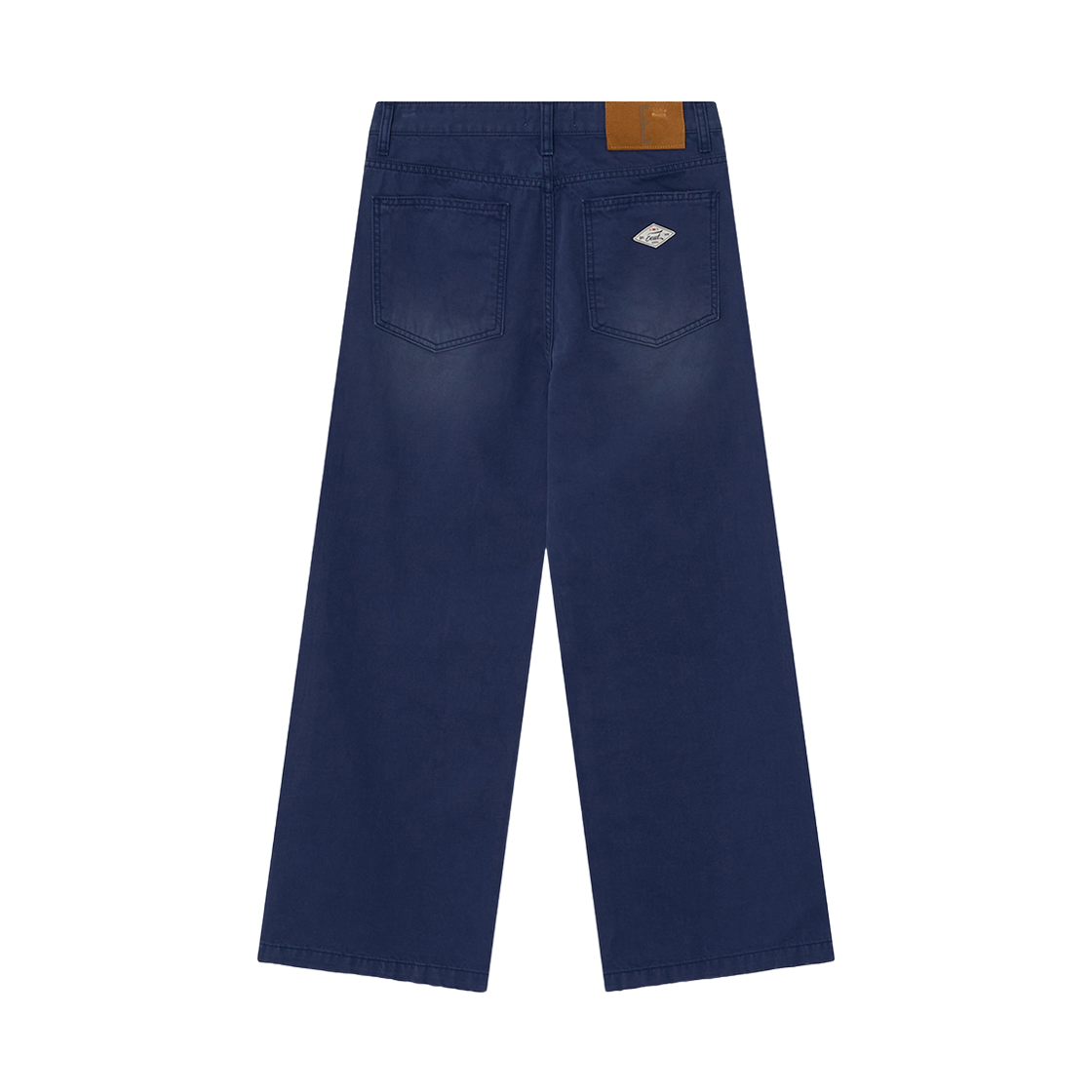 이우트 빈티지 워시드 워크 팬츠 블루(EEUT Vintage Washed Work Pants Blue) - 2