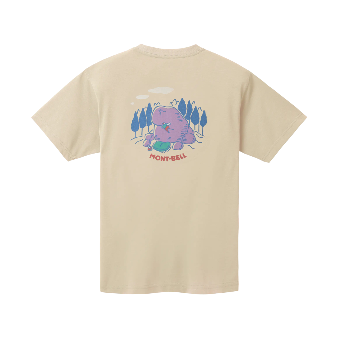 몽벨 위크론 볼더링 티셔츠 아이보리(Montbell Wickron Bouldering T-Shirt Ivory) - 2