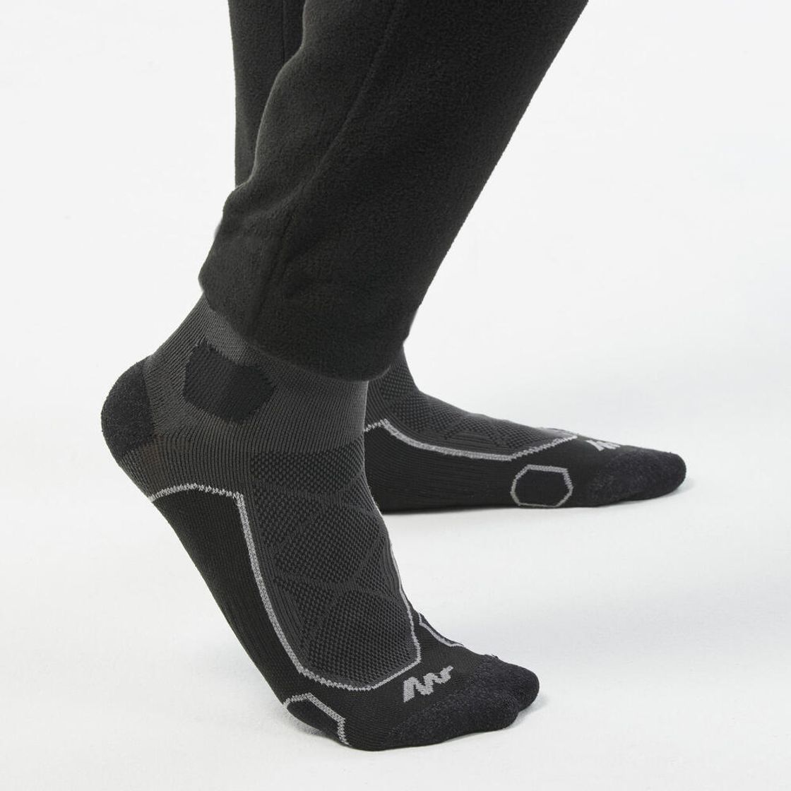 데카트론 남성 등산 플리스 레깅스 MH100 블랙(Decathlon Men's Hiking Fleece Leggings MH100 Black) - 4