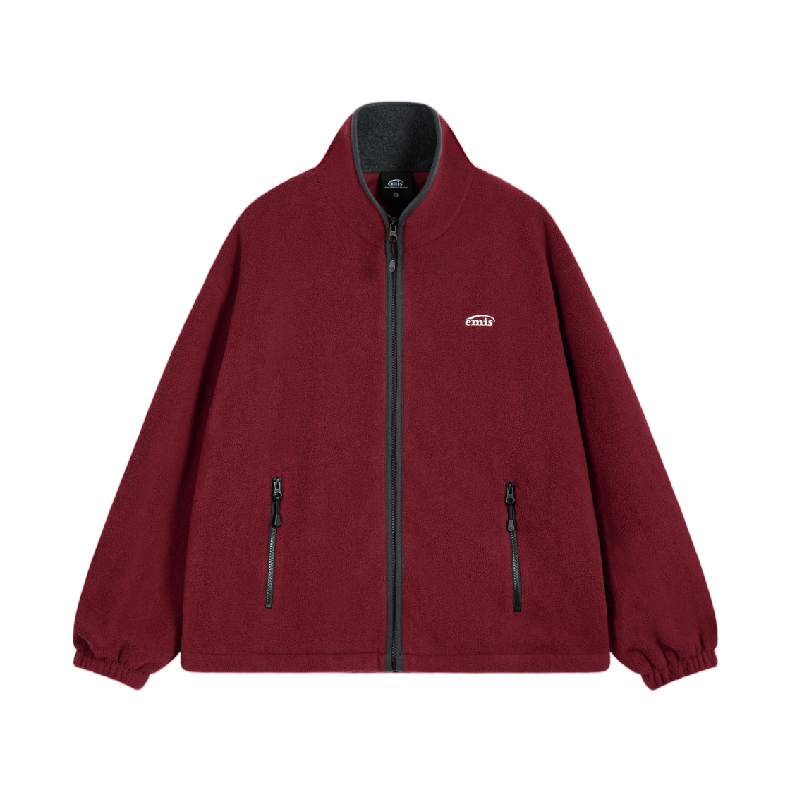 이미스 뉴 로고 플리스 자켓 레드(Emis New Logo Fleece Jacket Red) - 1