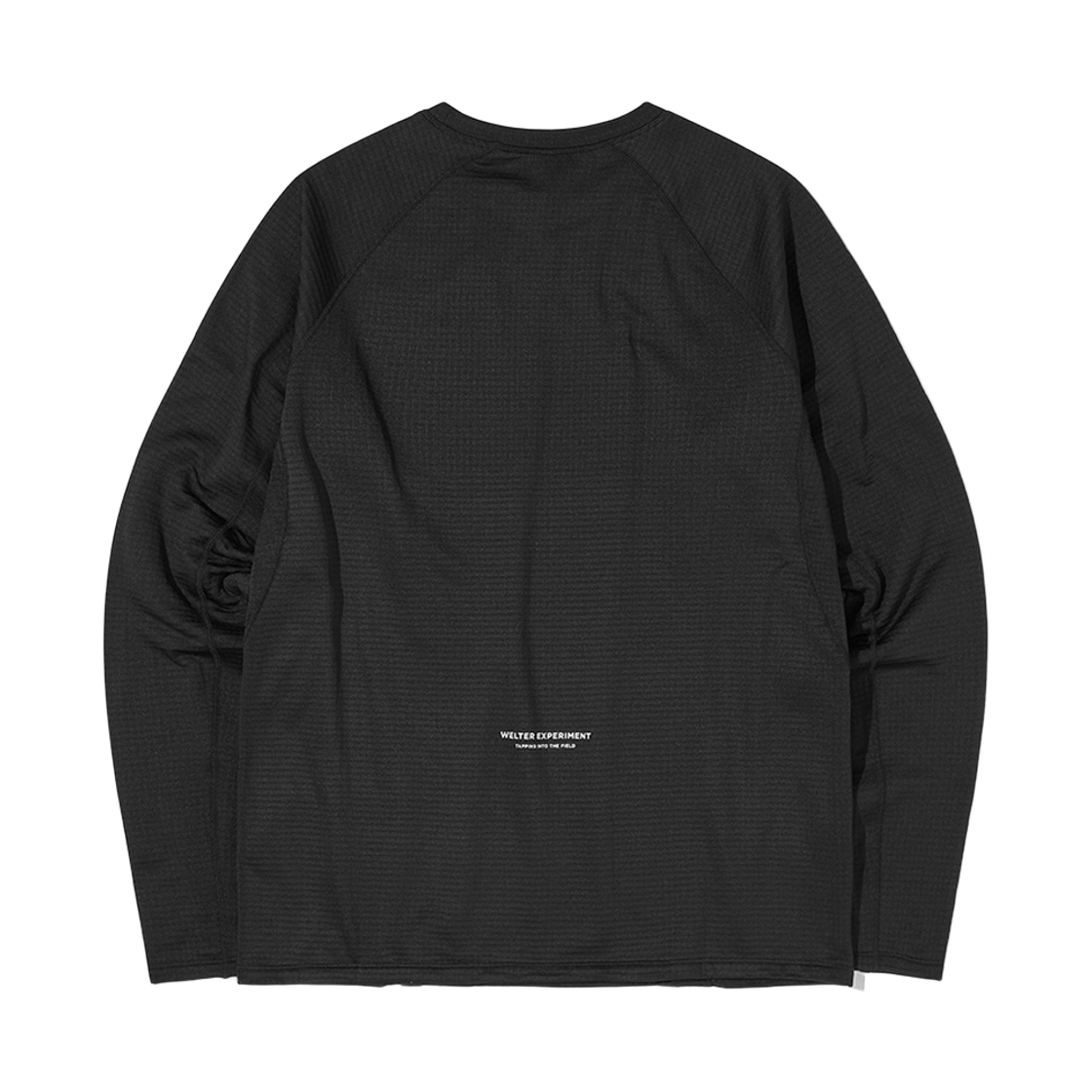 웰터 익스페리먼트 써모스퀘어 플리스 롱슬리브 티셔츠 블랙(WELTER EXPERIMENT Thermosquare Fleece Long Sleeve T-shirt Black) - 2