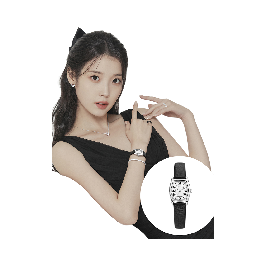 제이에스티나 NUOVO TEMPO 가죽 시계 (JWT2LE3BS205WHBK0)(Jestina Nuovo Tempo 가죽 시계 (Jwt2Le3Bs205Whbk0)) - 3