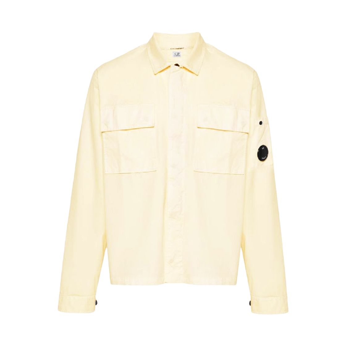 16CMSH121A 002824G 402 [20% 쿠폰] C.P. Company Lens Wappen Shirt Jacket - 24SS