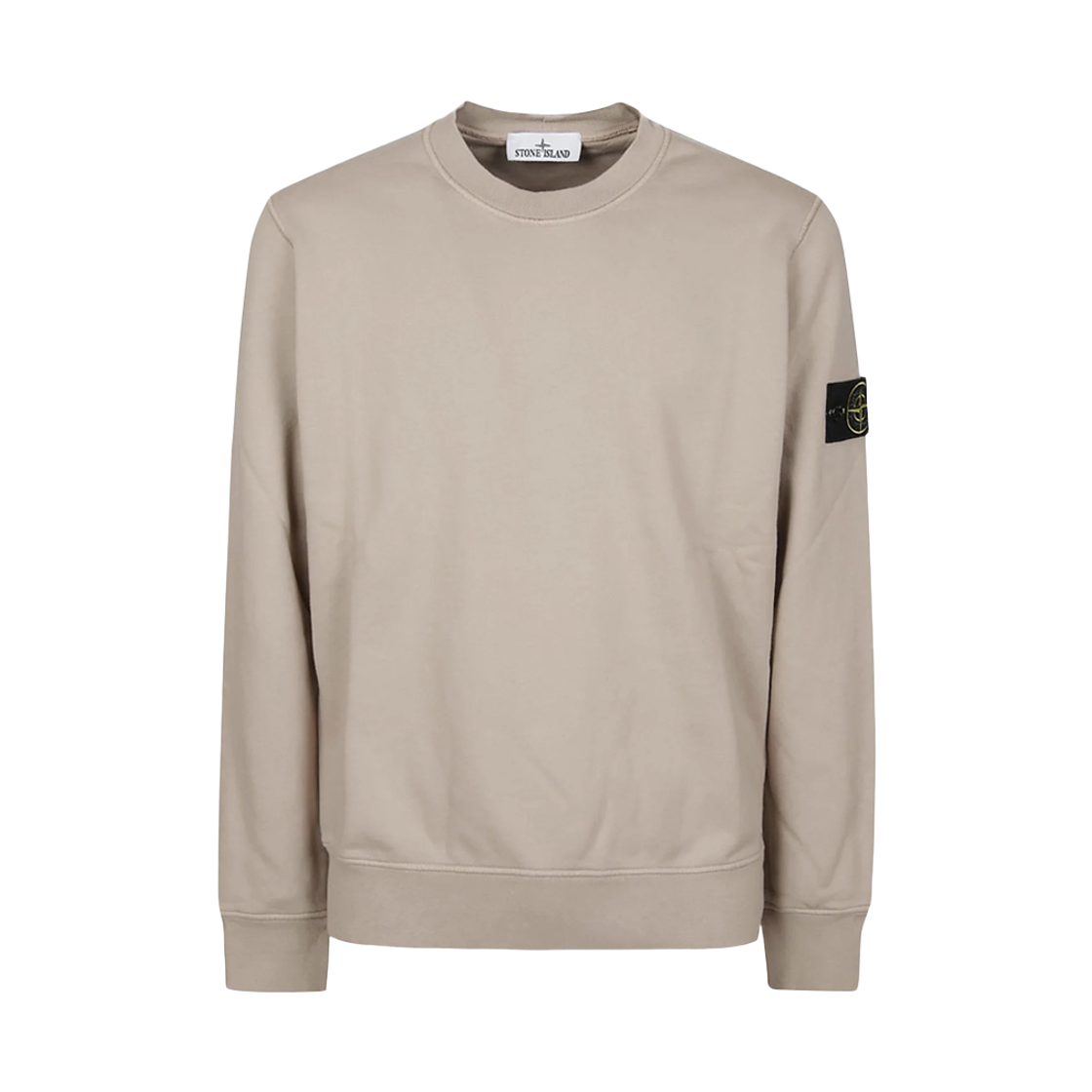 L1S15 6100060 S0051 V009A [20% 쿠폰] Stone Island Patch Sweatshirt Sand - 26SS