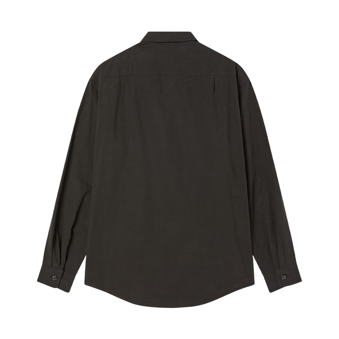 엔 아카이브 가먼트 다이드 밀리터리 오버셔츠 블랙(N ARCHIVE Garment-Dyed Military Overshirt Black) - 2