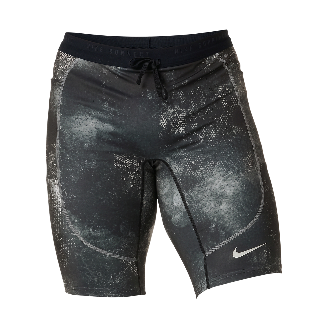 IR4485-010 Nike Stride Dri-Fit Running Half Tights Black (IR4485-010)