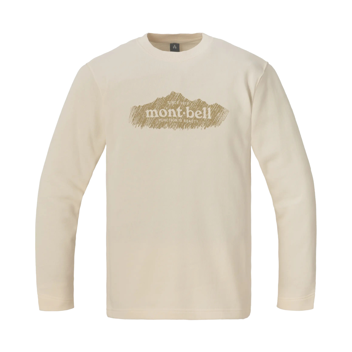 2104905 Montbell Cotton Lite Sweatshirt #2 Ivory