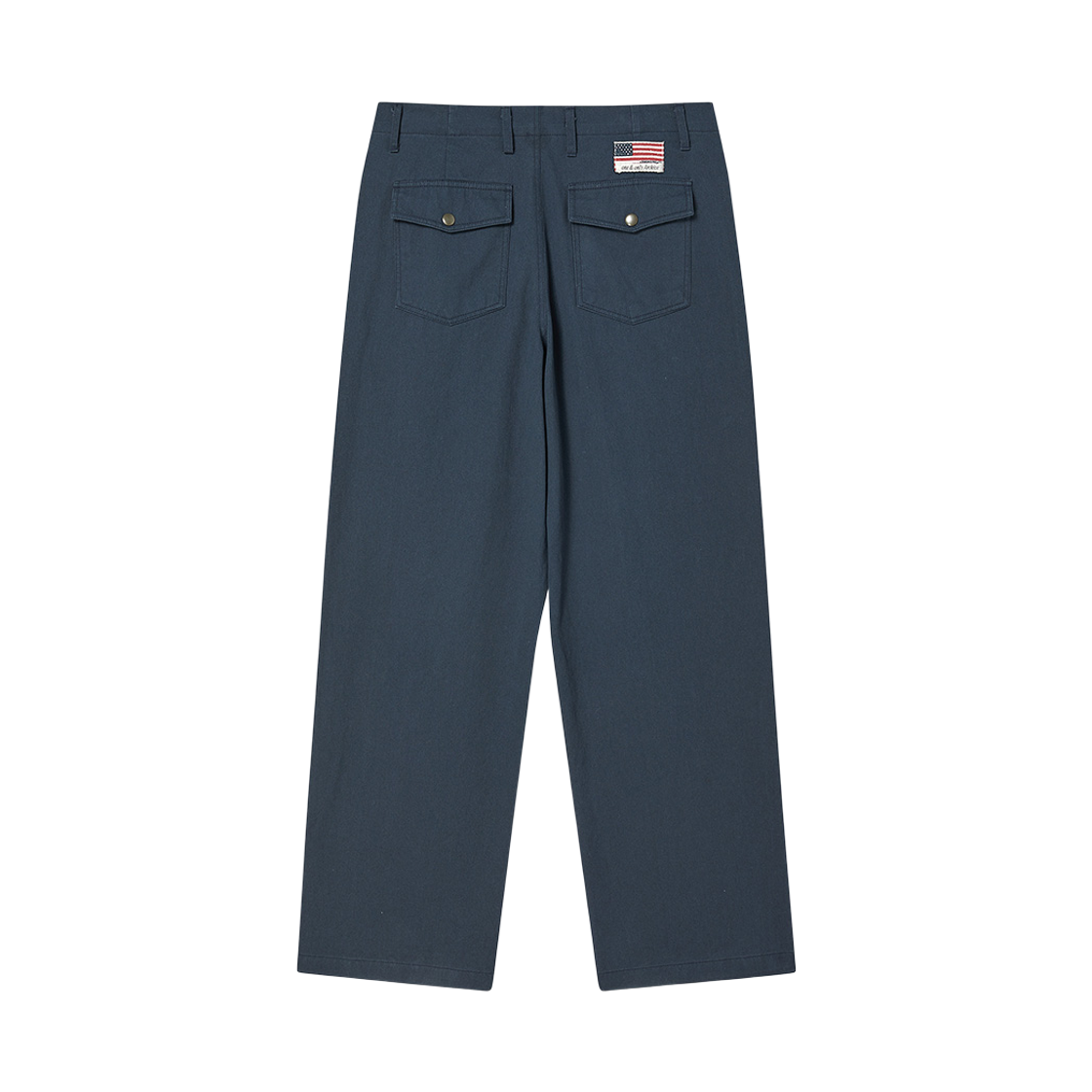 엔 아카이브 핸드 페인티드 워시드 밀리터리 팬츠 네이비(N ARCHIVE Hand-Painted Washed Military Pants Navy) - 2