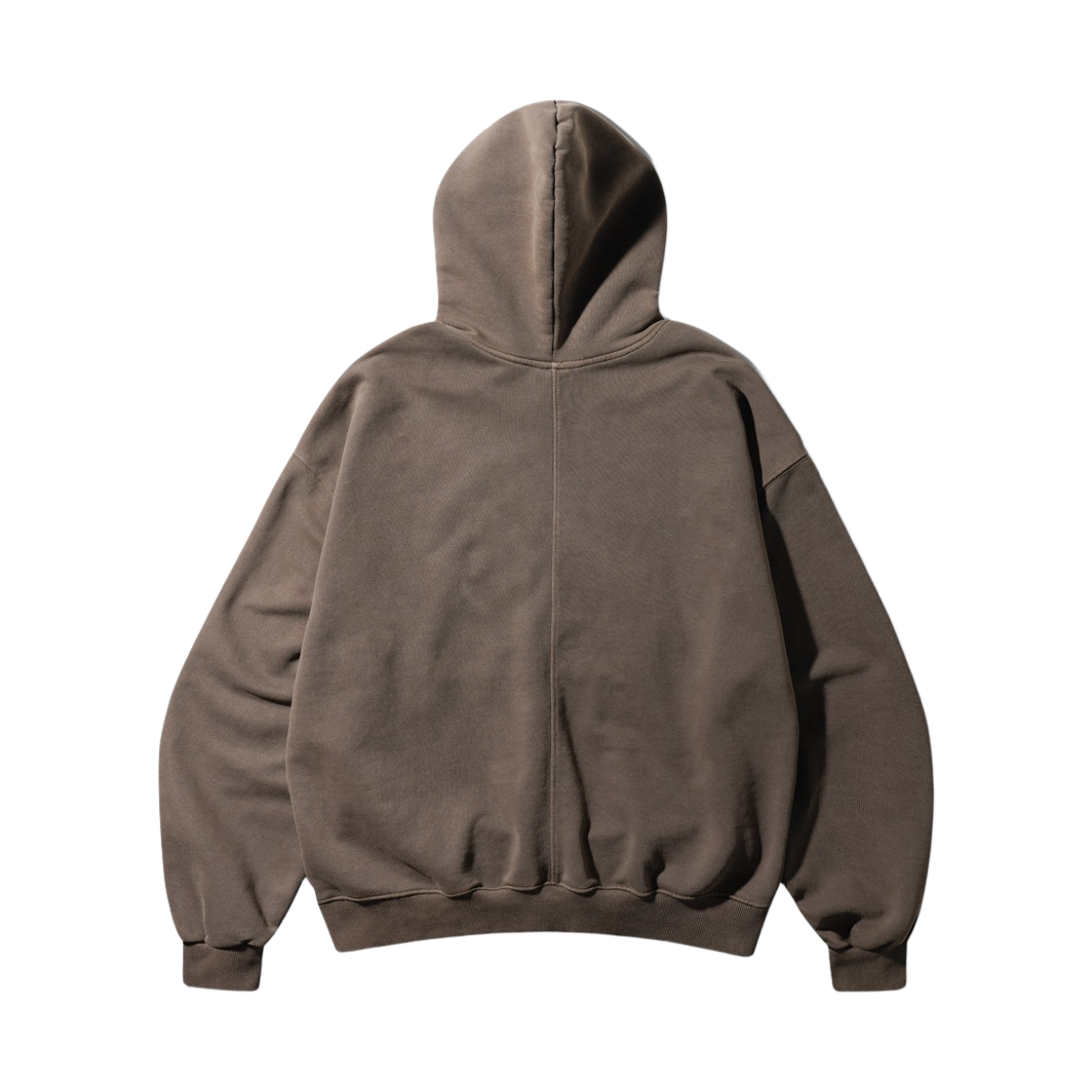 JIHD6890_brown_29 EZKATON Center Pigment Hoodie Brown JIHD6890