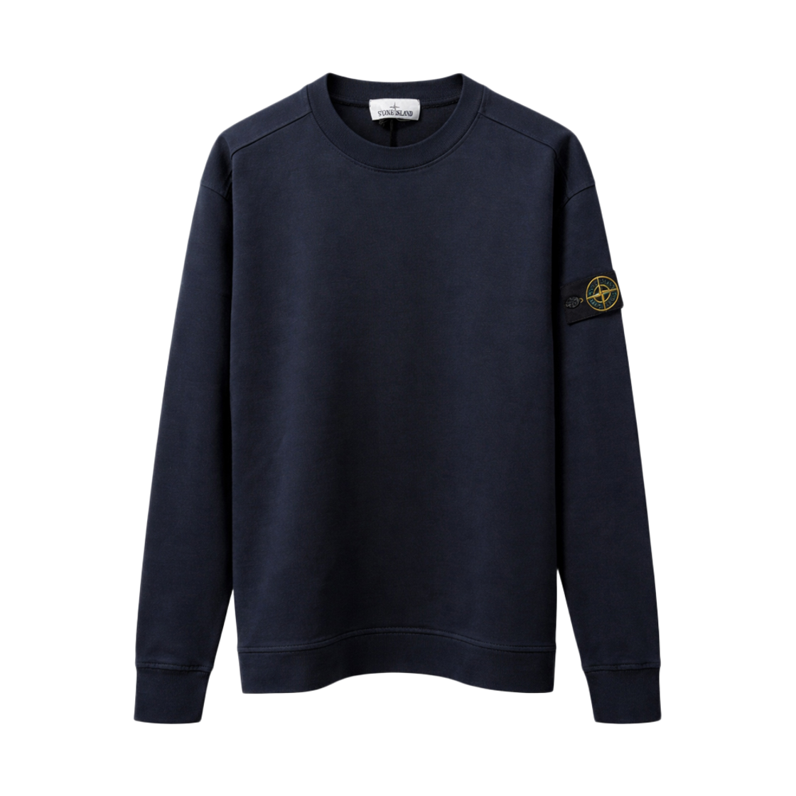 L1S15 6100057 S0B50 V0020 [20% 쿠폰] Stone Island Patch Heavy Cotton Sweatshirt Navy - 26SS
