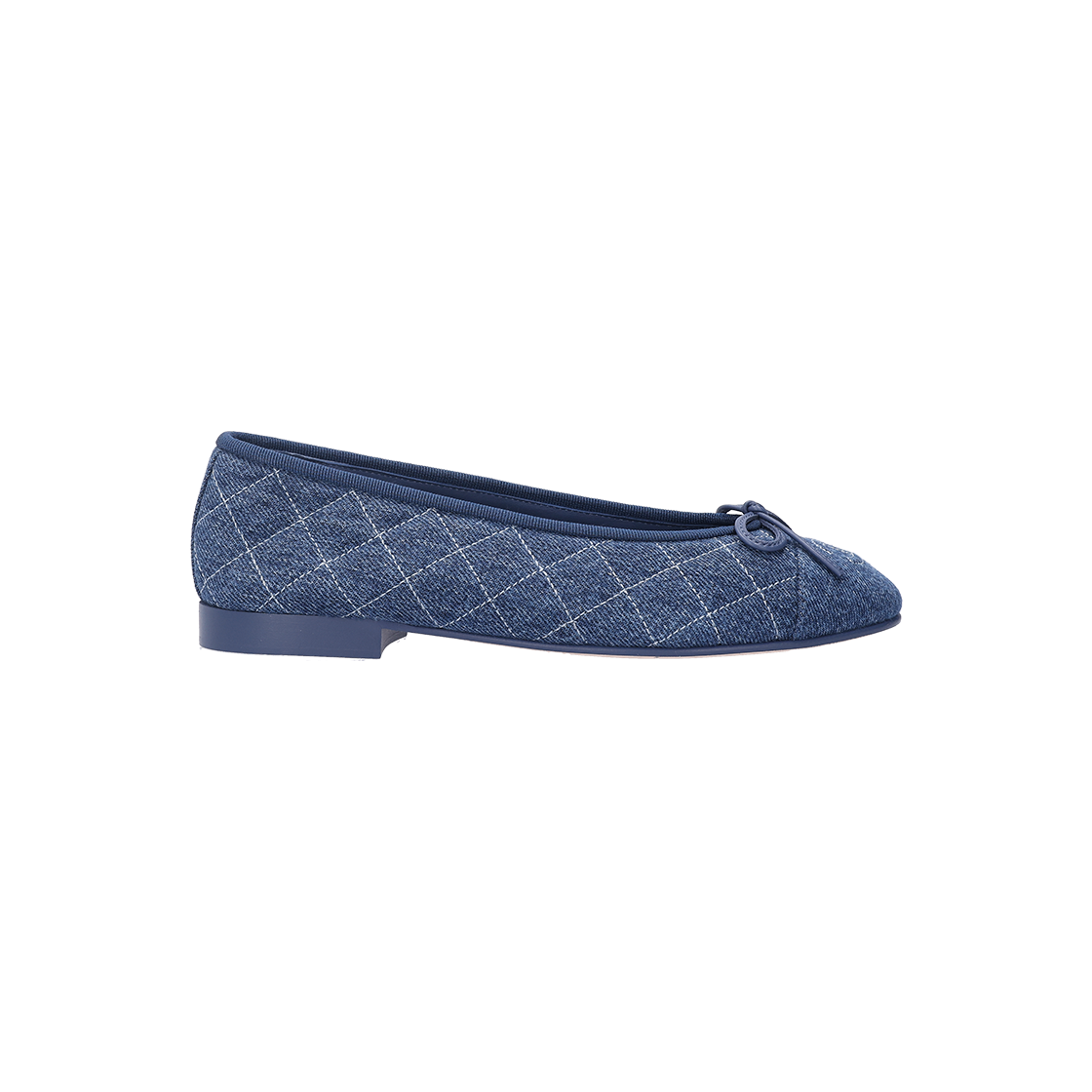 ITFRPJ8VA44O Chanel Ballerina Flats Washed Denim & Blue