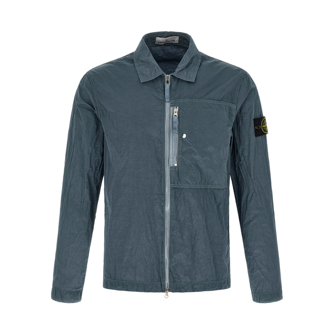 L1S15 1200038 S0019 V0024 [20% 쿠폰] Stone Island Nylon Metal Econyl Over Shirt Jacket Blue - 26SS