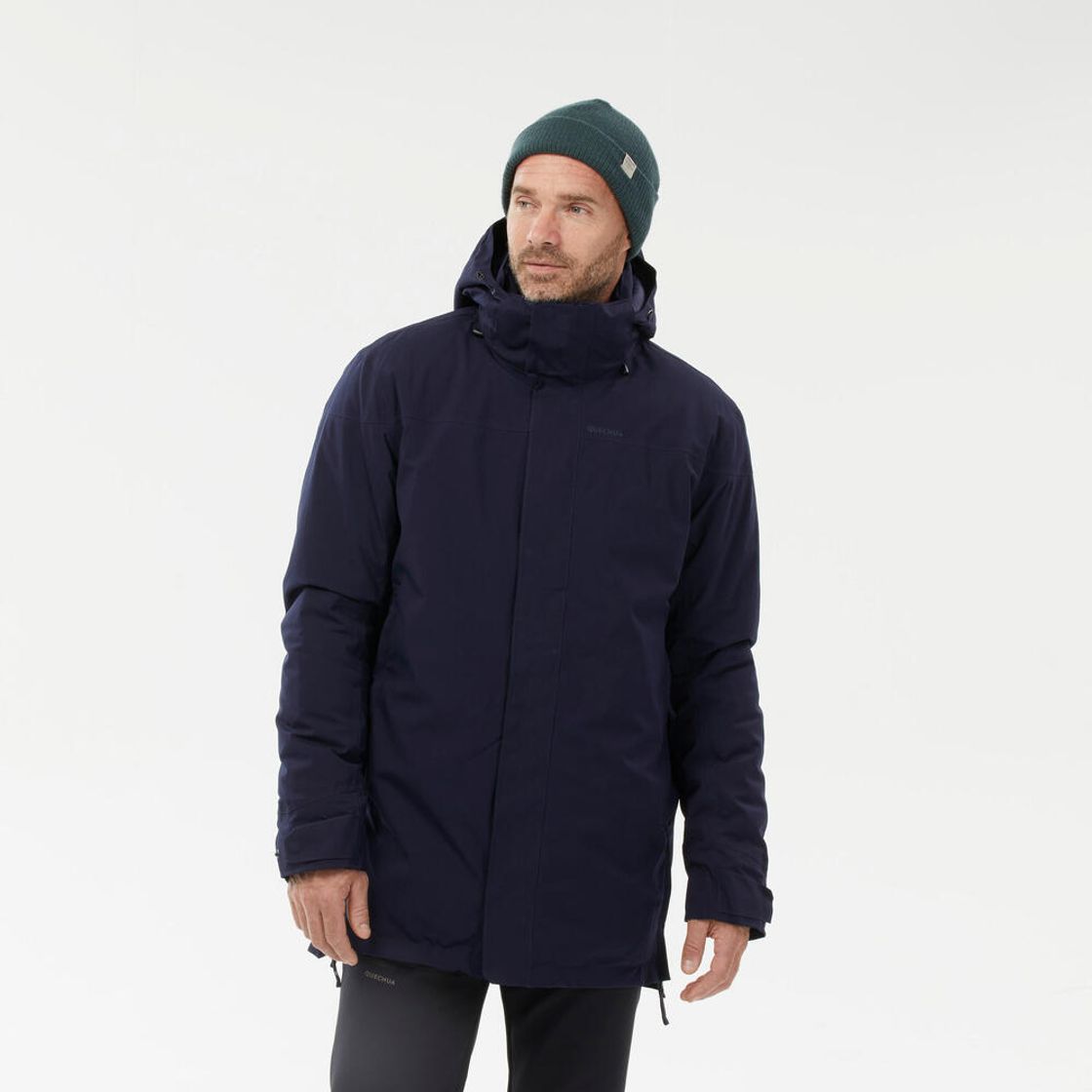 데카트론 남성 등산 방한방수 파카 NH500 아스팔트 블루(Decathlon Men's Waterproof Thermal Hiking Parka NH500 Asphalt Blue) - 2