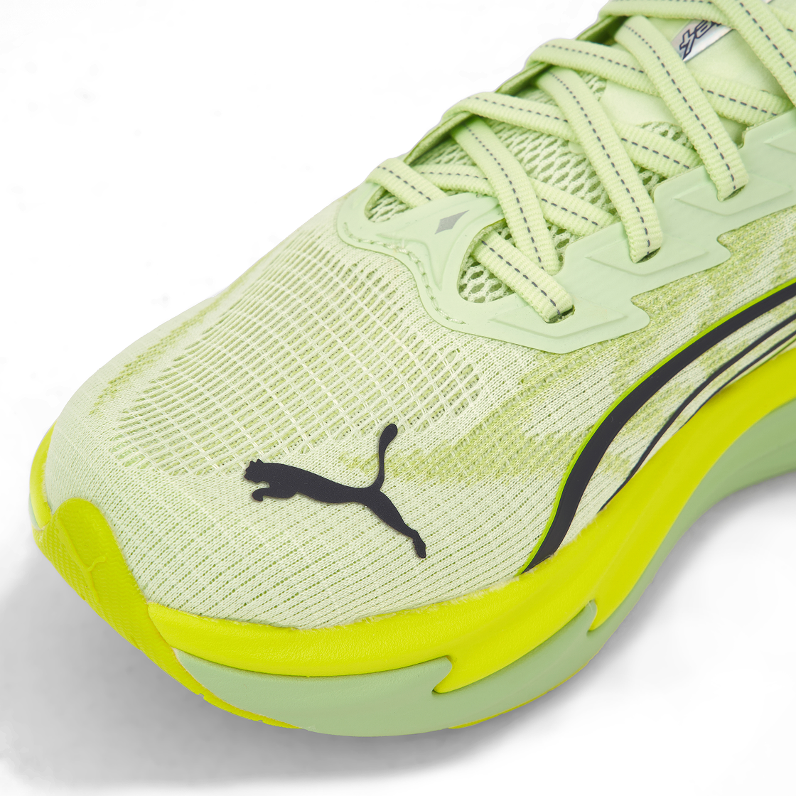 푸마 디비에이트 나이트로 4 와이드 애플 스프리츠 럭스 라임(Puma Deviate Nitro 4 Wide Apple Spritz Lux Lime) - 7