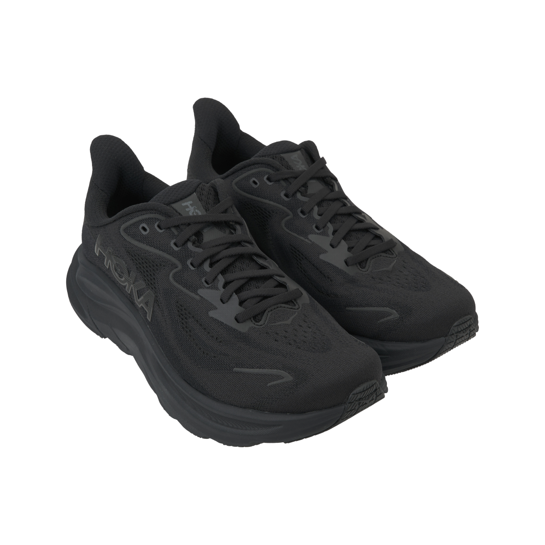 (W) 호카 클리프톤 10 블랙 - 와이드((W) Hoka Clifton 10 Black - Wide) - 4