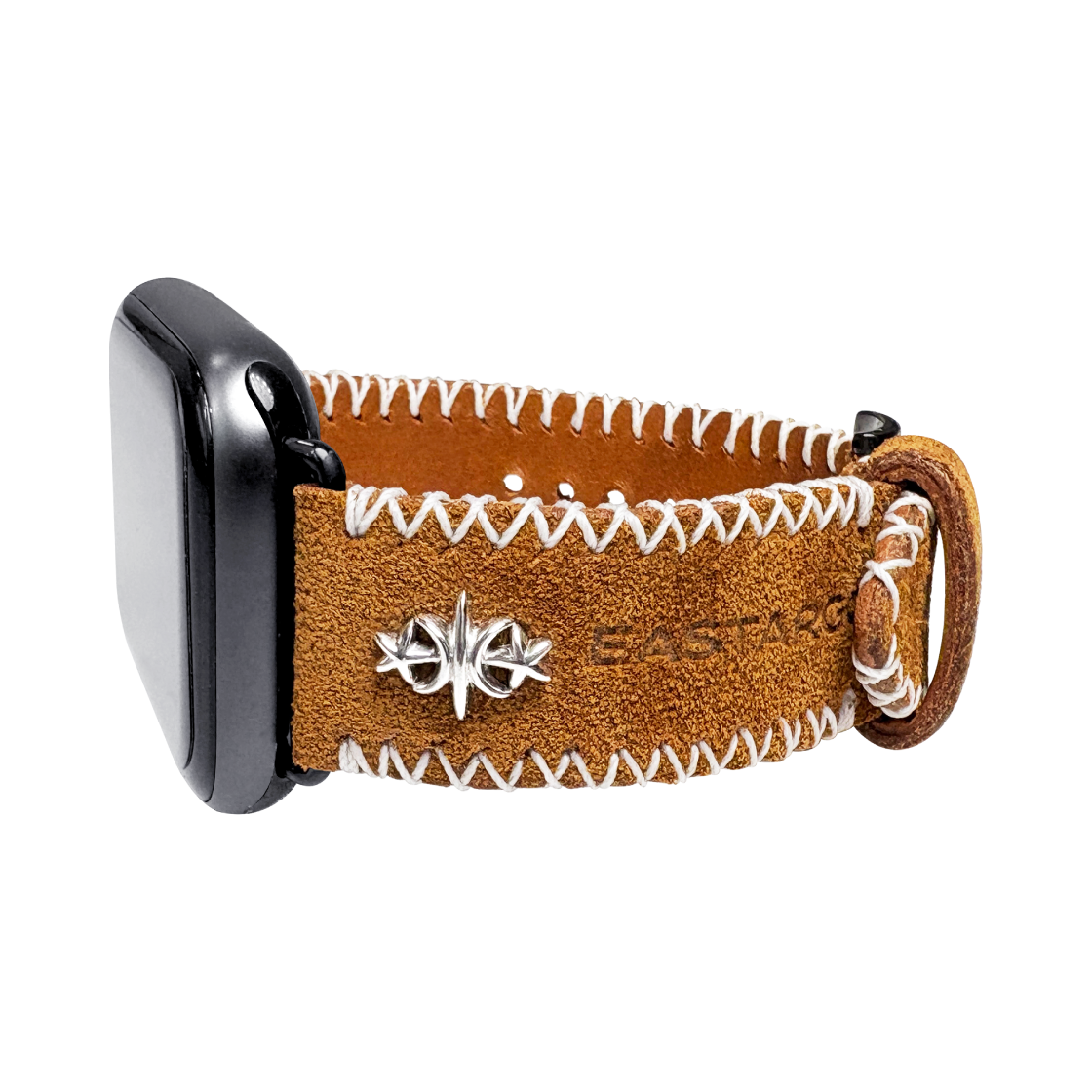 EALTH-AWAGST-CRWH EASTARGO Apple Watch Argo Concho Strap Caramel White