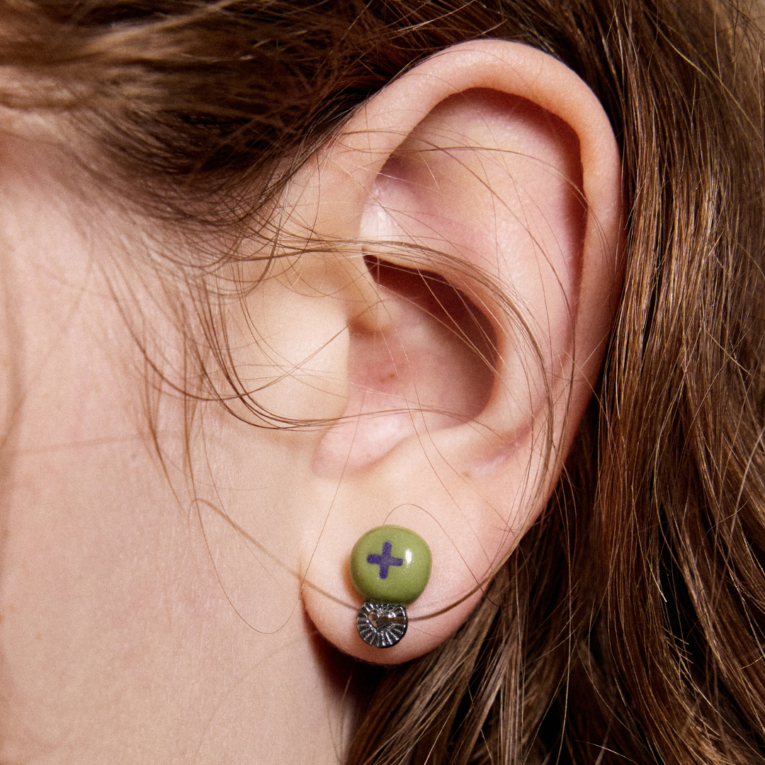 엔프프 머스캣 이어링 그린(Nff Muscat Earrings Green) - 2