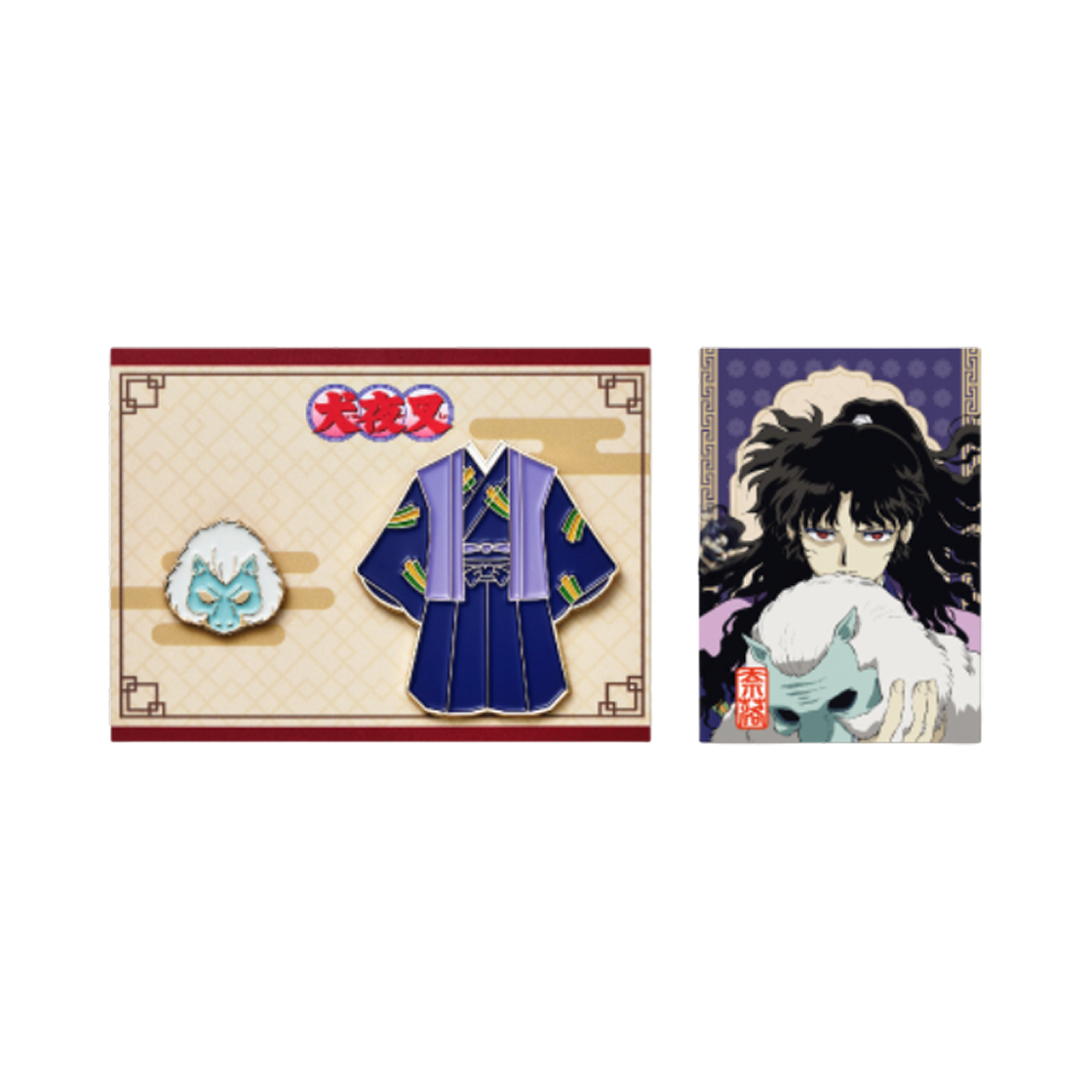 - CGV x Inuyasha Costume Badge Kagome Naraku