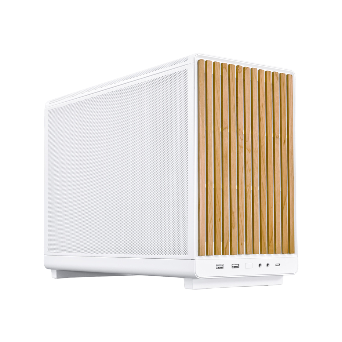 리안리 A3-mATX 우드 화이트(LIAN LI A3-mATX Wood White)