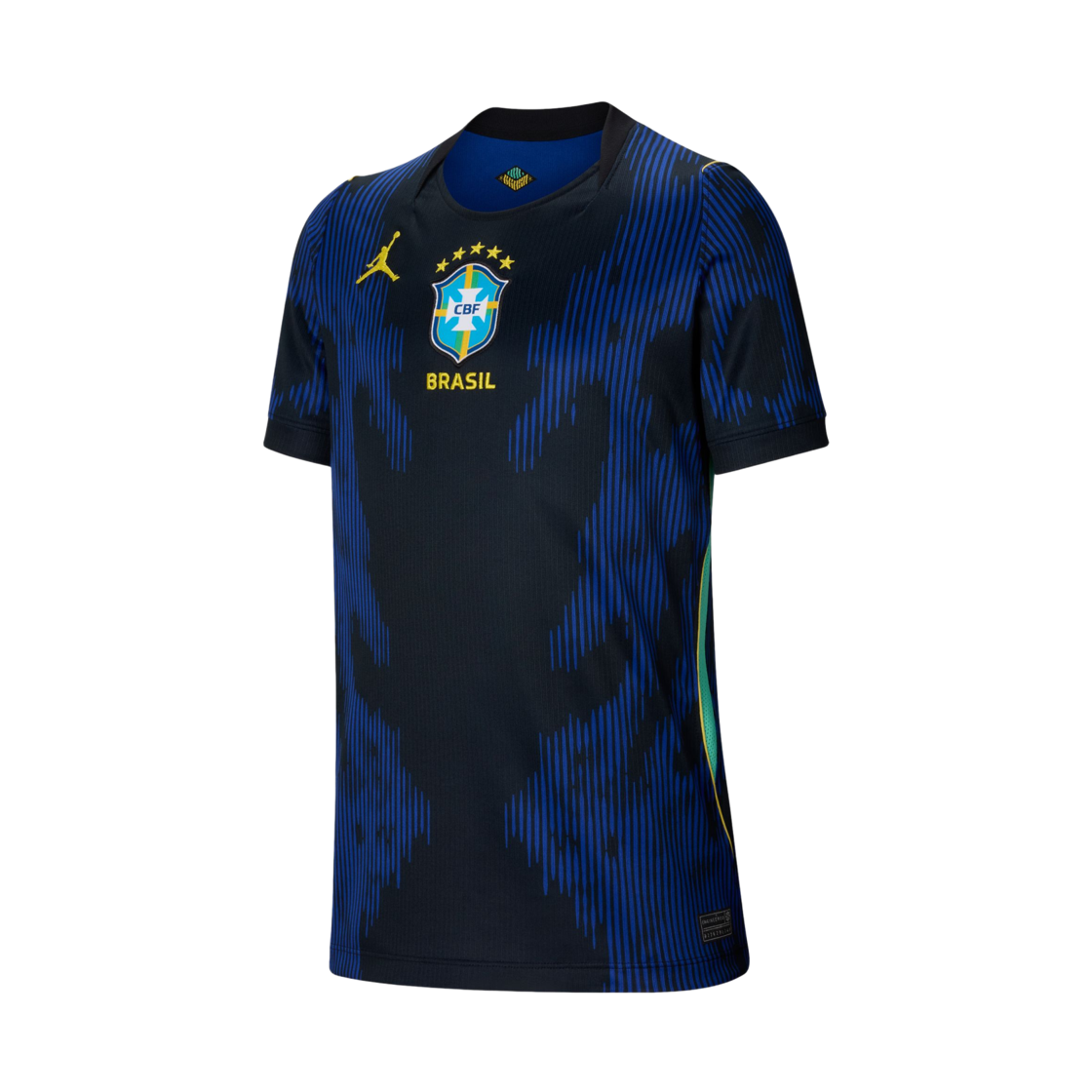 IU1080-417 (Kids) Nike Brazil 2026 Youth Away Jersey Old Royal Black (IU1080-417) (Non Marking Ver.)
