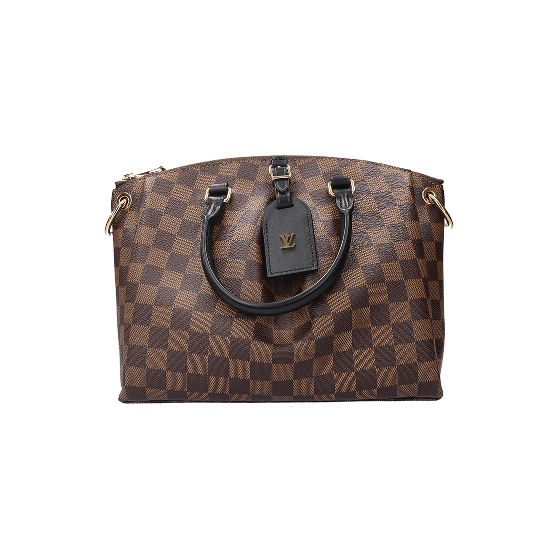 ITK6GERMGO2U Louis Vuitton Odeon PM Tote Bag Damier Ebene Brown