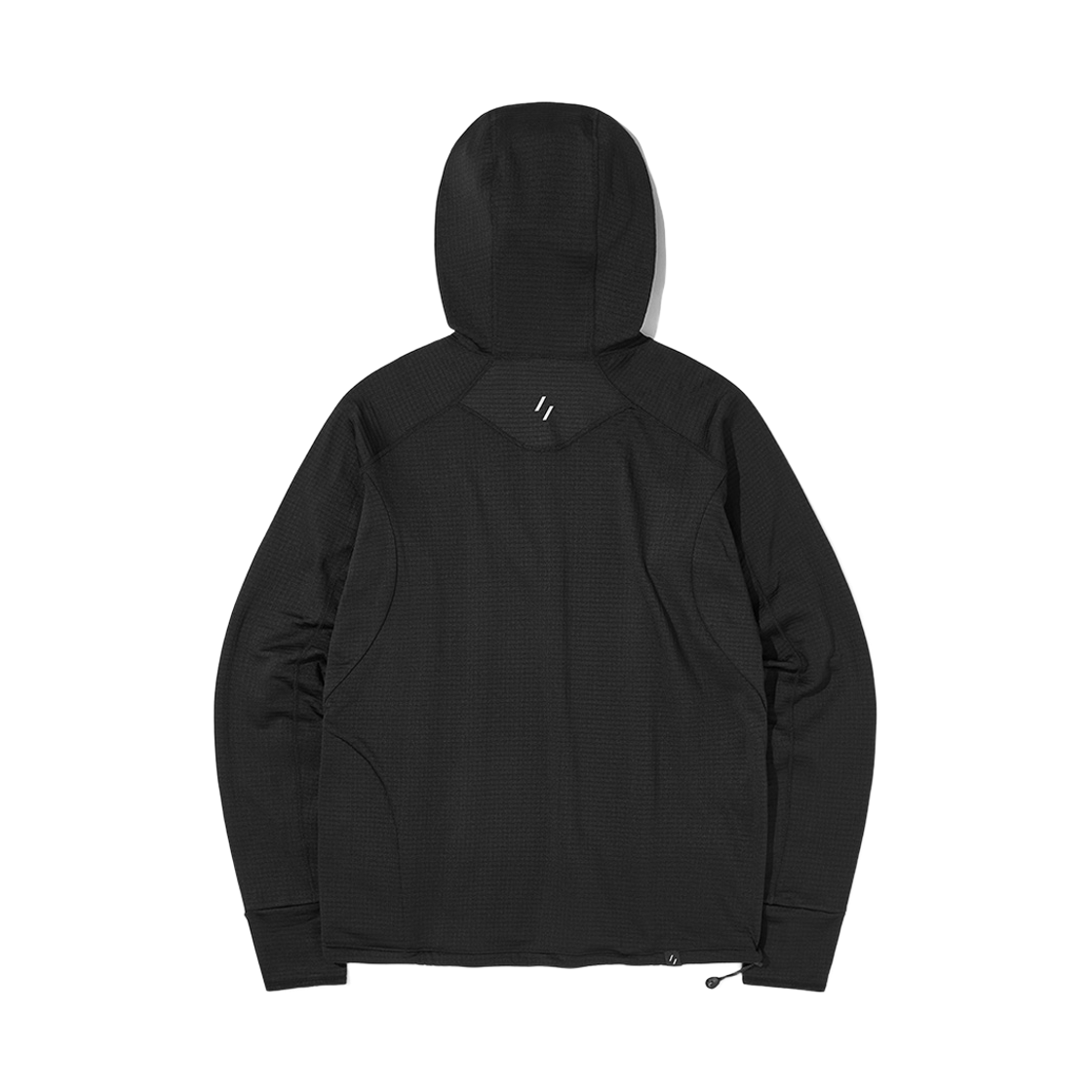 웰터 익스페리먼트 써모스퀘어 플리스 트레일 후디 블랙(WELTER EXPERIMENT Thermosquare Fleece Trail Hoodie Black) - 2
