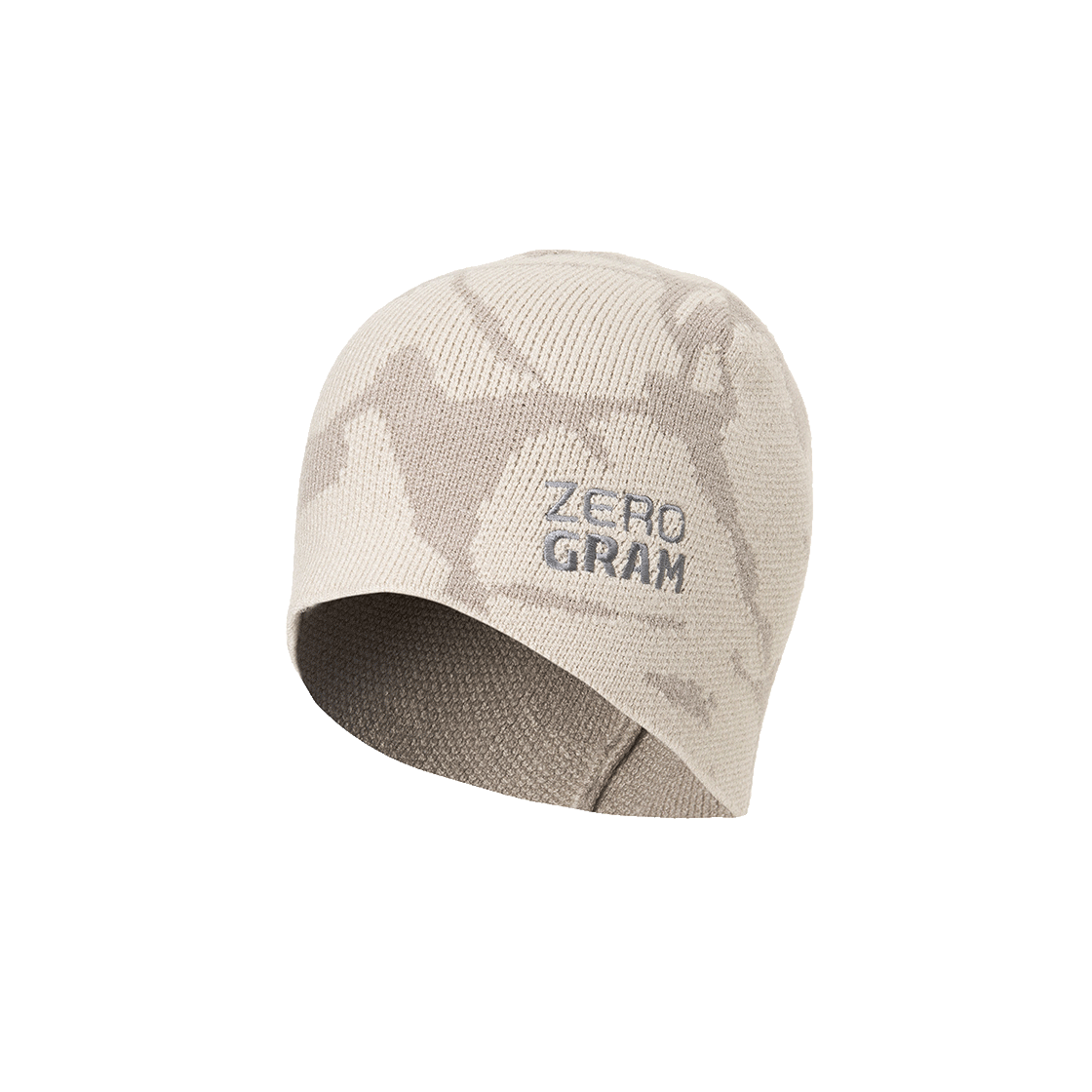제로그램 스파이더웹 그래픽 숏 비니(Zerogram Spider Web Graphic Short Beanie Beige) - 1