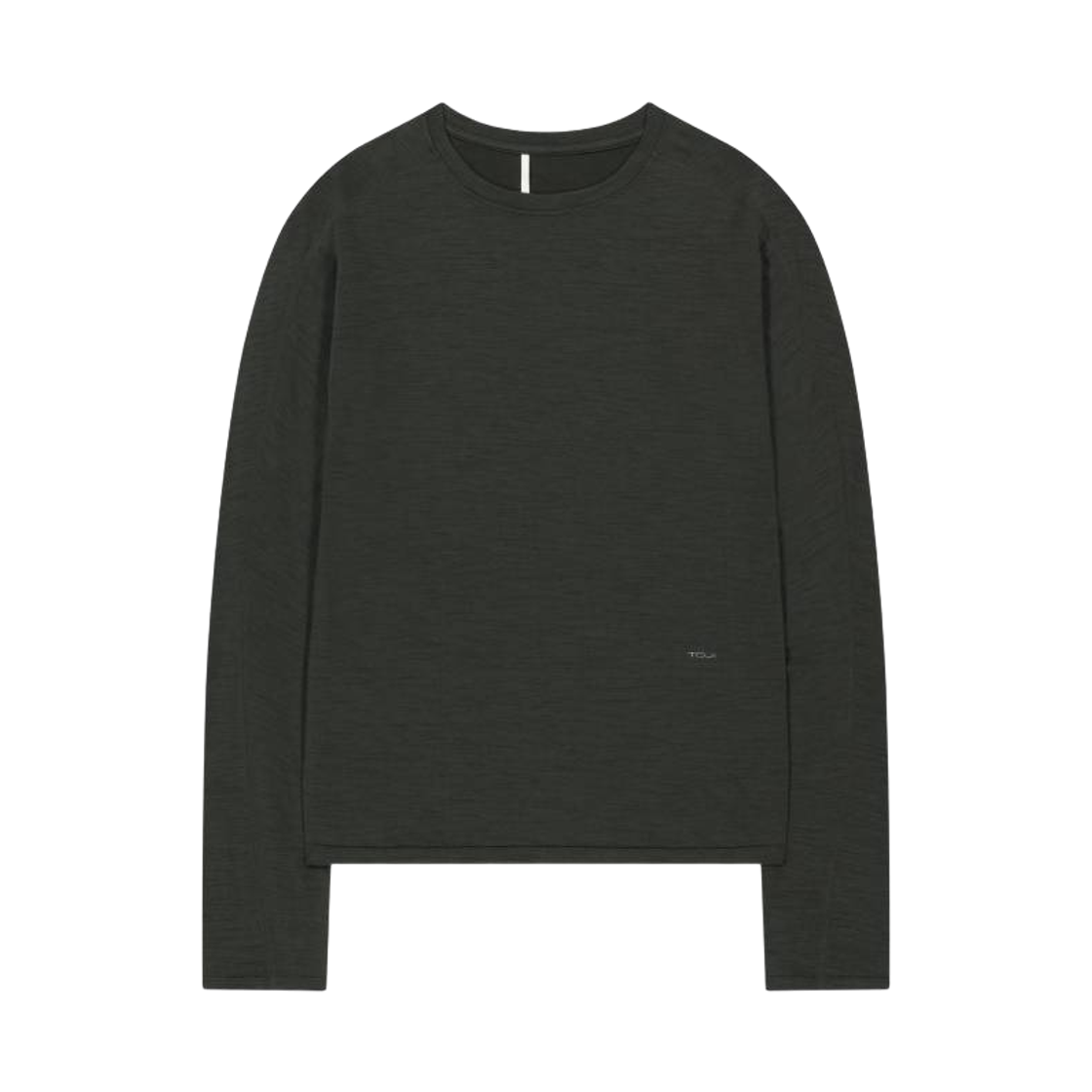 SG26FWTOLS303 TOJI WOOL-STRETCH LONG SLEEVE DARK GREEN