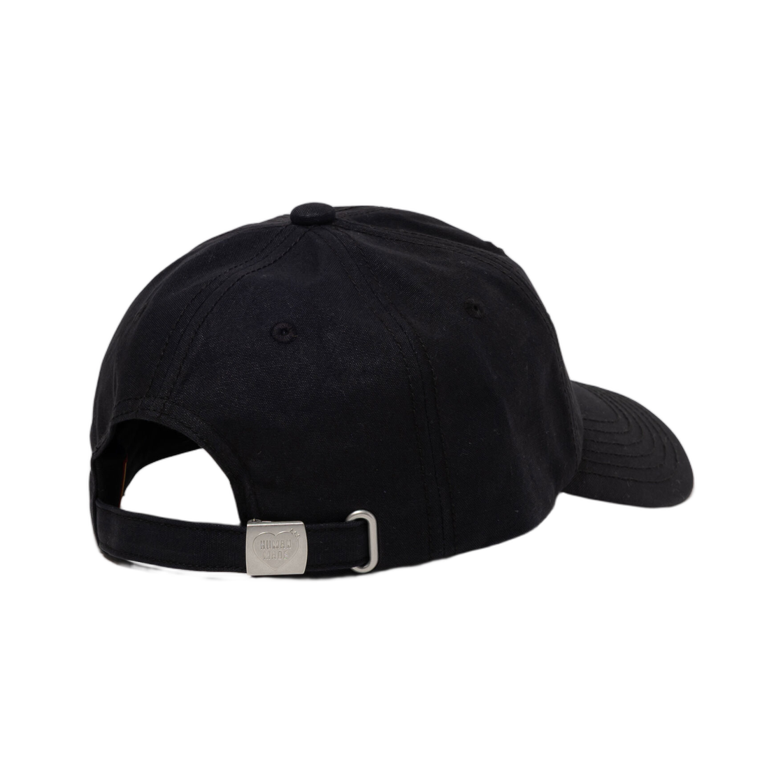 휴먼 메이드 6 패널 캔버스 캡 블랙(Human Made 6 Panel Canvas Cap Black) - 3