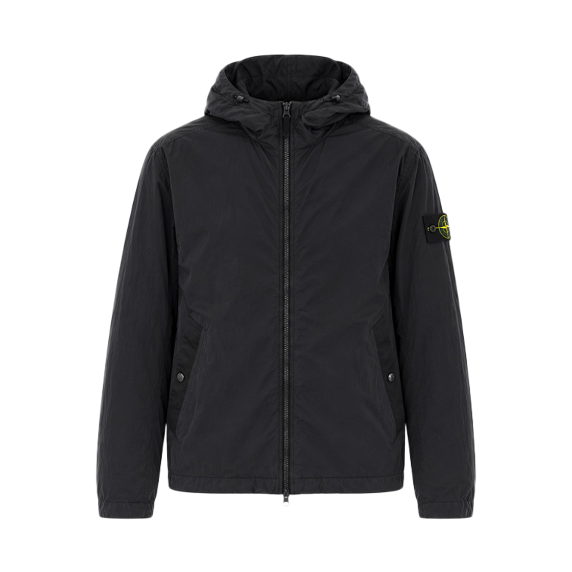 L2S15 4100001 S0A23 V0029 [20% 쿠폰] Stone Island Crinkle Reps Jacket Black - 26FW