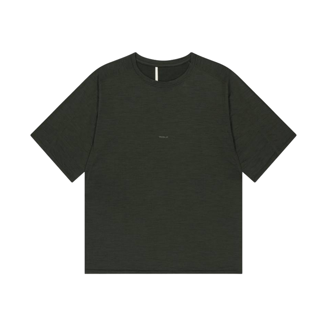 SG26FWTOTS303 TOJI WOOL-STRETCH HALF SLEEVE DARK GREEN