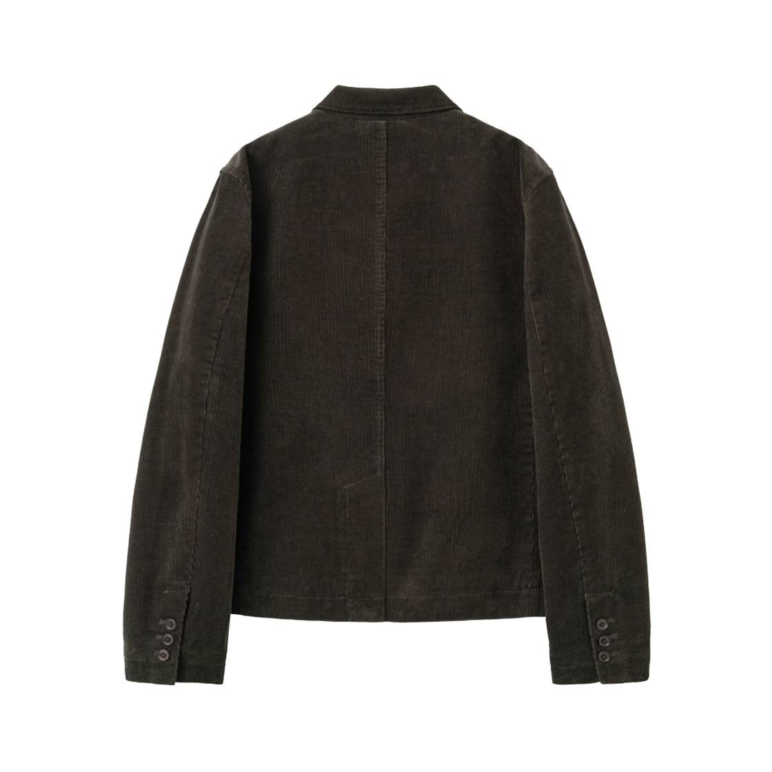 인사일런스우먼 코듀로이 싱글 핏티드 자켓 브라운(INSILENCE WOMEN Corduroy Single Fitted Jacket BROWN) - 2