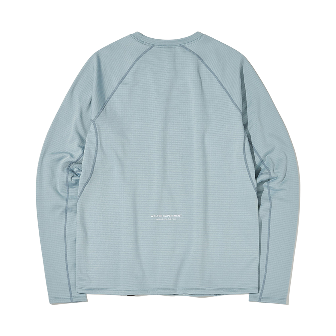 웰터 익스페리먼트 써모스퀘어 플리스 롱슬리브 티셔츠 스카이 블루(WELTER EXPERIMENT Thermosquare Fleece Long Sleeve T-shirt Sky Blue) - 2