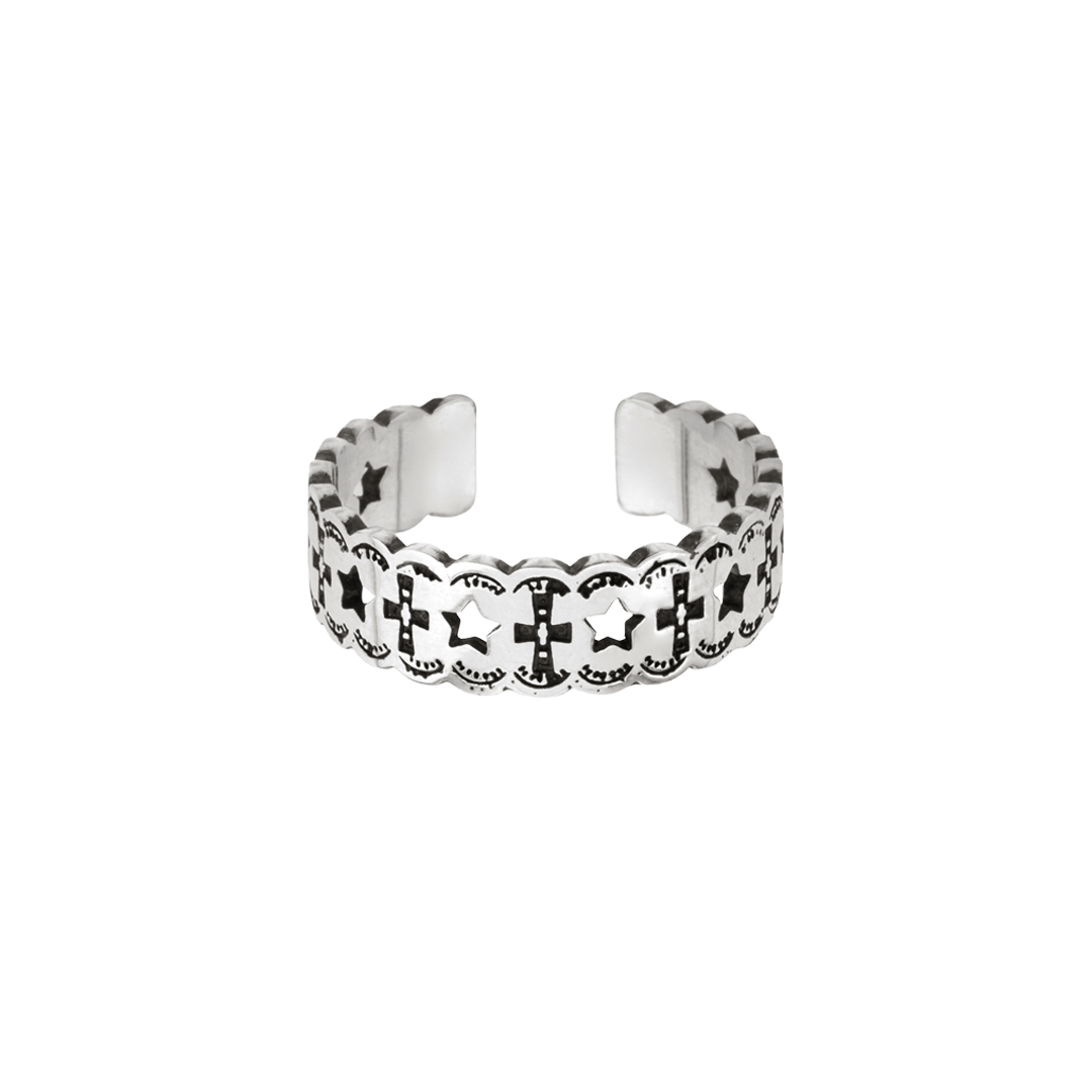 26FWSRGHESSVFF Nff [Silver925] Heston Ring Silver
