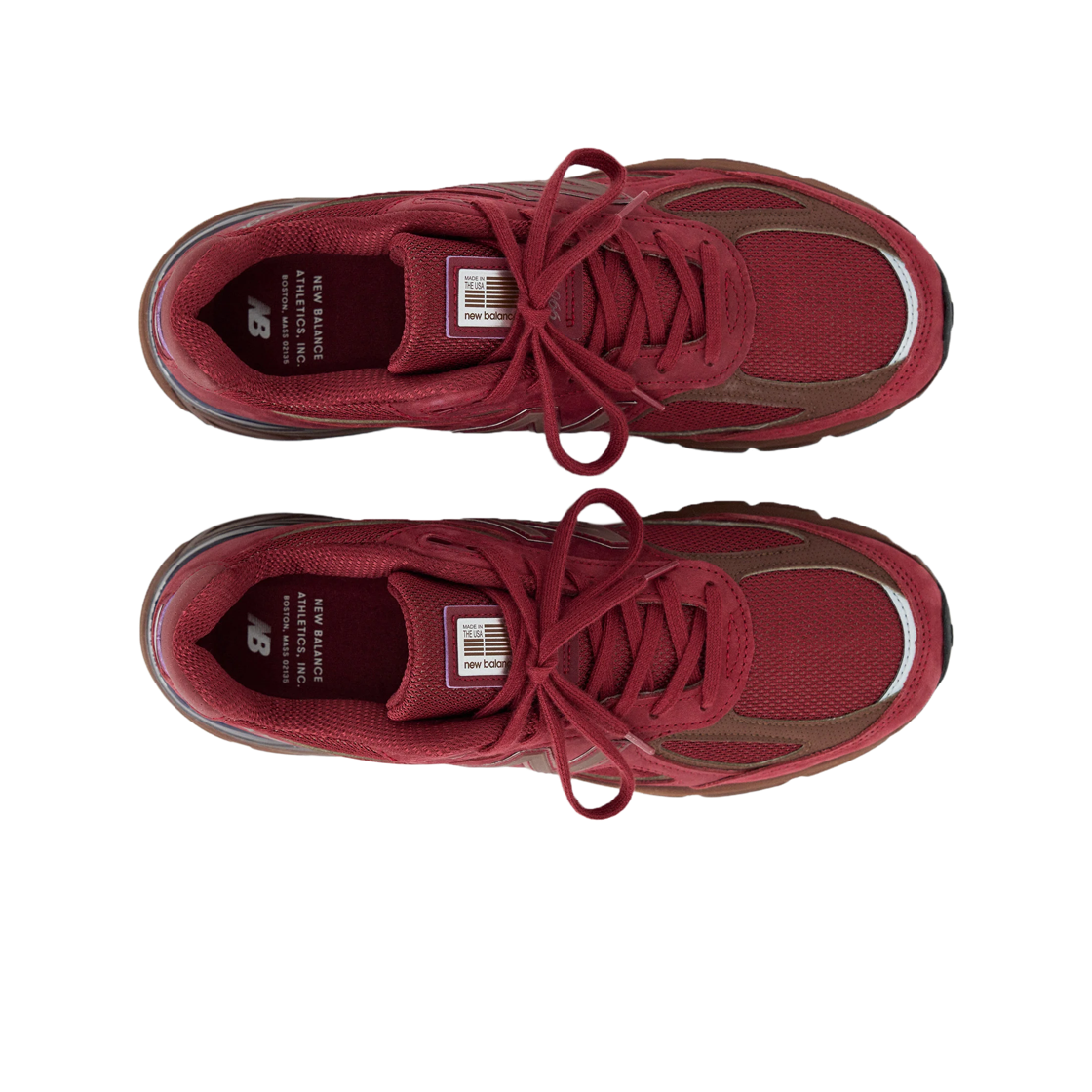 뉴발란스 x 테디 산티스 990v4 메이드 인 USA 모나크 버건디(New Balance x Teddy Santis 990v4 Made in USA Monarch Burgundy) - 2