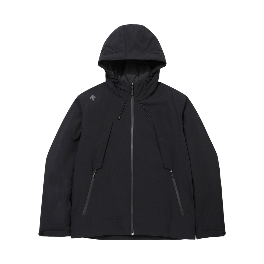 데상트 경량 신슐레이트 후드 패딩 자켓 블랙(Descente Lightweight Thinsulate Hooded Padded Jacket Black)