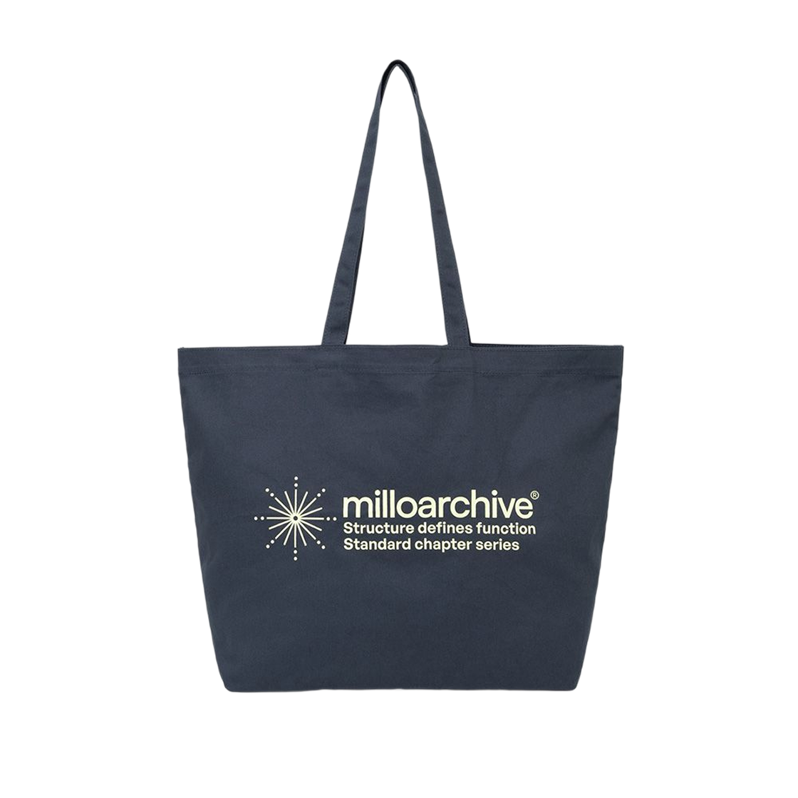 밀로 아카이브 크레센도 토트백 네이비(milloarchive Crescendo Tote Bag Navy) - 1