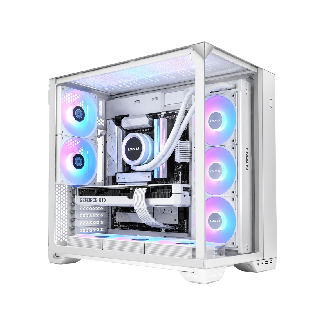 서린컴퓨터 AMD 9850X3D_RX 9070 XT_화이트 조립PC (32GB/1TB/O11 VISION COMPACT 5FAN )(SEORIN COMPUTER 9850X3D_RX 9070 XT_LIAN LI VISION COMPACT 5FAN WHITE PC) - 1