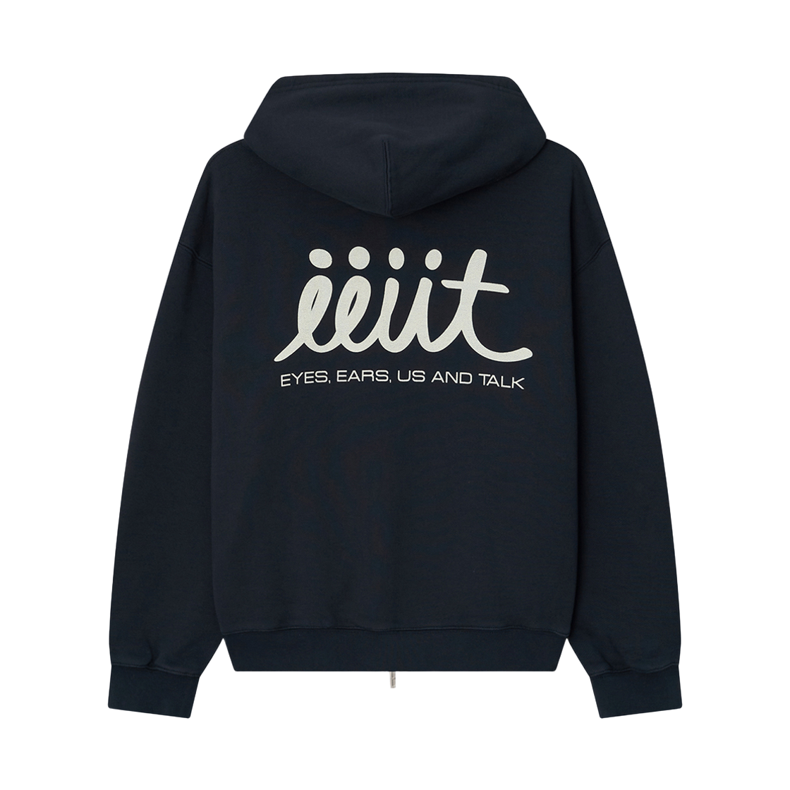 이우트 베이직 워시드 스웻 집업 다크네이비(EEUT Basic Washed Sweat Zip Up Dark Navy) - 2