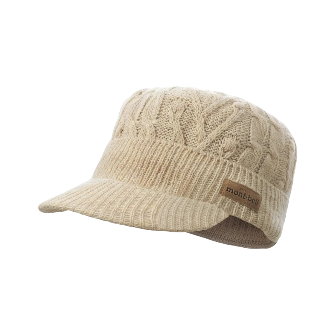 1118187 (Kids) Montbell Cable Knit Work Cap Oatmeal