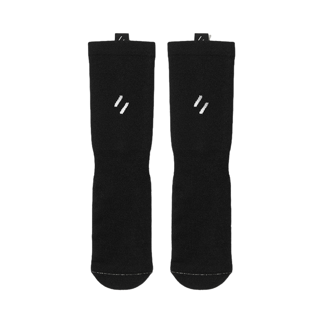 WBFAAA001BK WELTER EXPERIMENT Contrast Hike Wool Socks Black