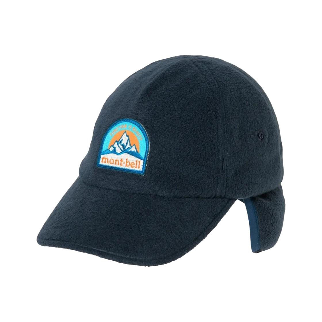 1118821 (Kids) Montbell Climaplus200 O.D. Ear Warmer Cap Navy