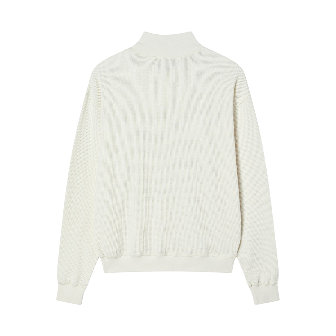 엔 아카이브 피그먼트 워시드 하프넥 티 아이보리(N ARCHIVE Pigment-Washed Half-Neck Tee Ivory) - 2