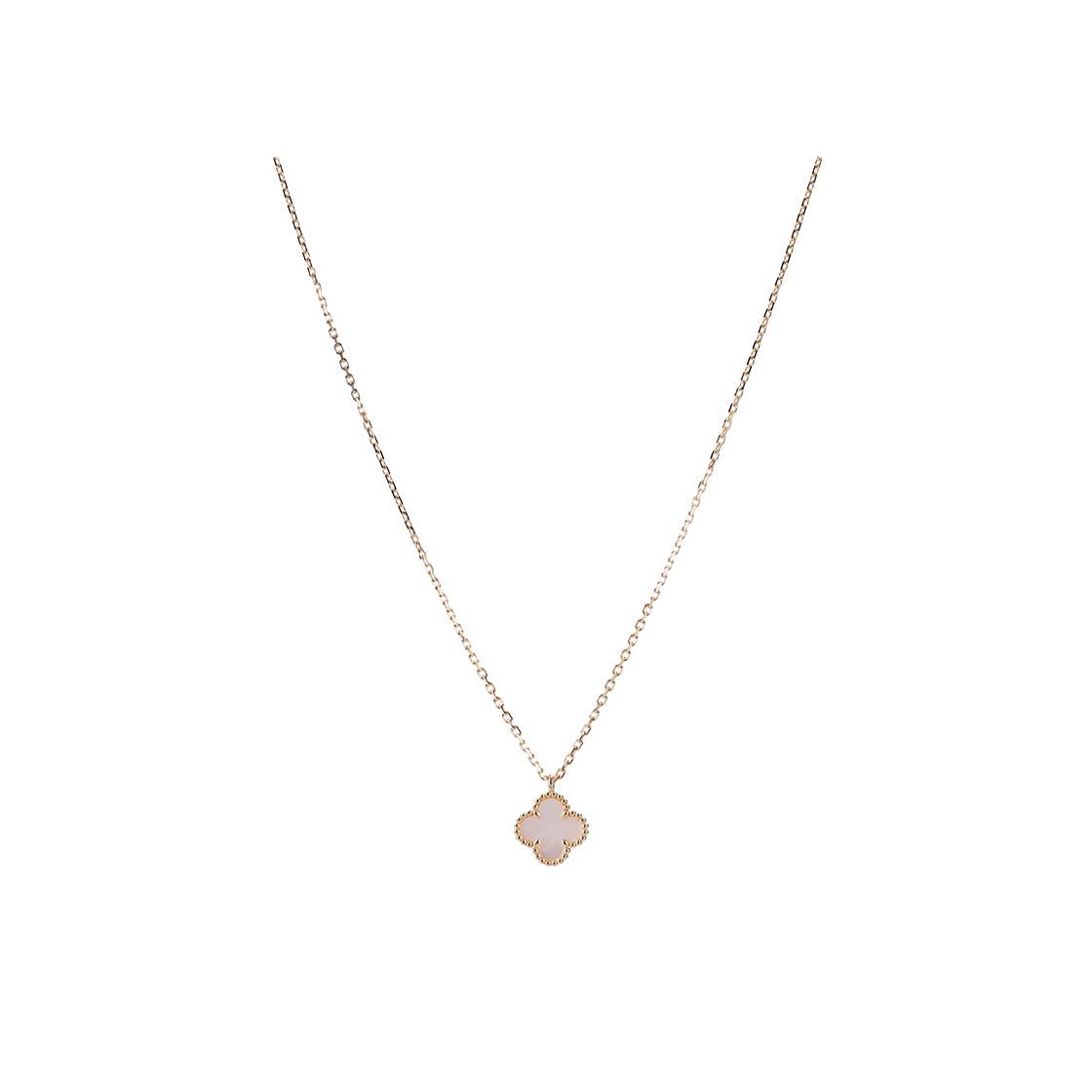 ITFDOL897QBO Van Cleef & Arpels Sweet Alhambra Pendant 18K Yellow Gold & Mother of Pearl