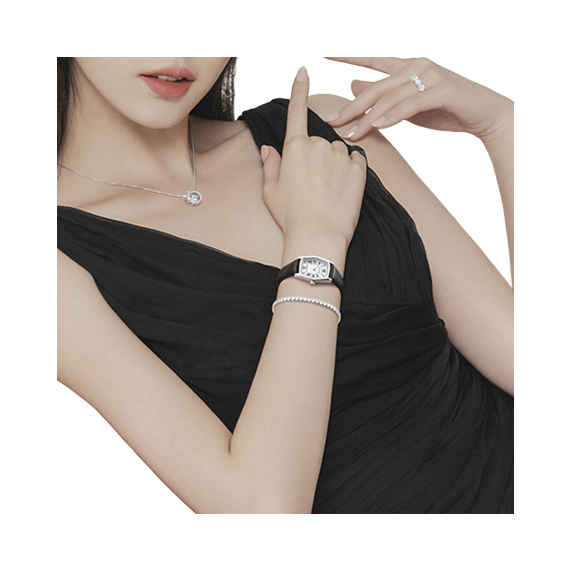 제이에스티나 NUOVO TEMPO 가죽 시계 (JWT2LE3BS205WHBK0)(Jestina Nuovo Tempo 가죽 시계 (Jwt2Le3Bs205Whbk0)) - 2
