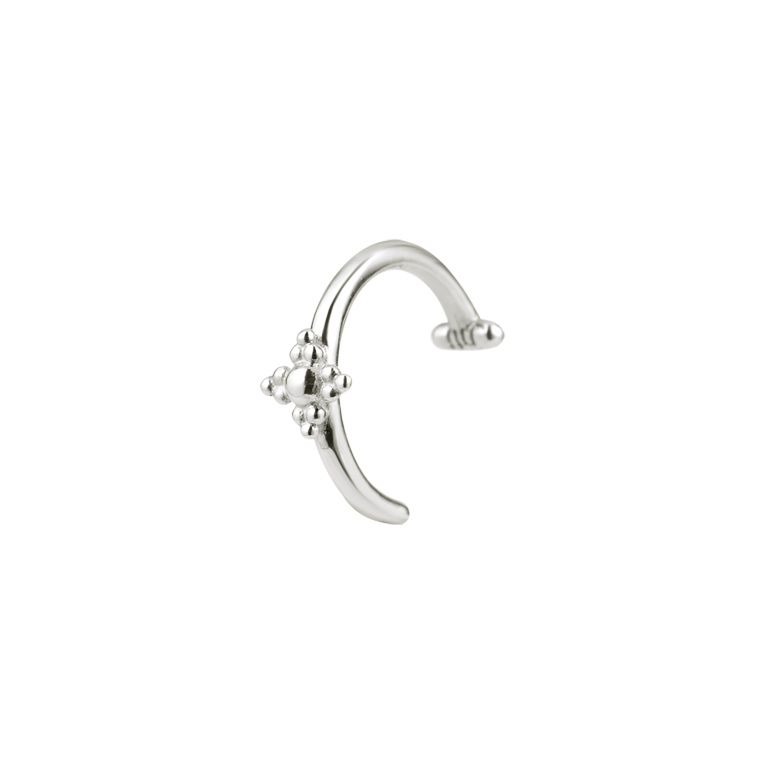 26FWSLCPOSSVFF Nff [Silver925] Cielo Lip Cuff Silver