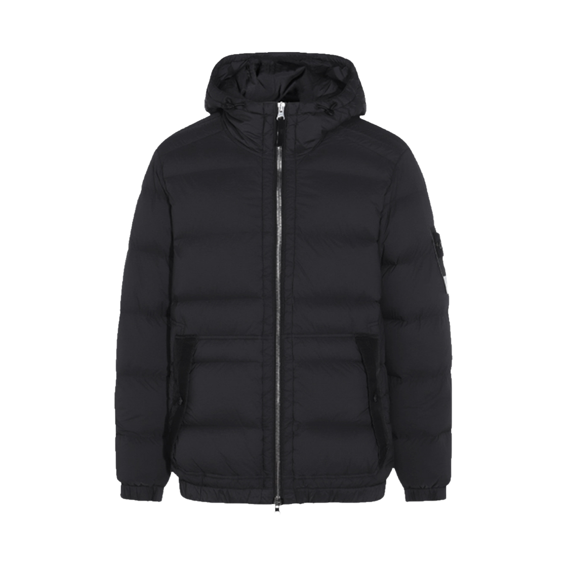 K2S15 4100040 S0028 V0029 [20% 쿠폰] Stone Island Seamless Tunnel Nylon Hooded Puffer Jacket Black - 25FW