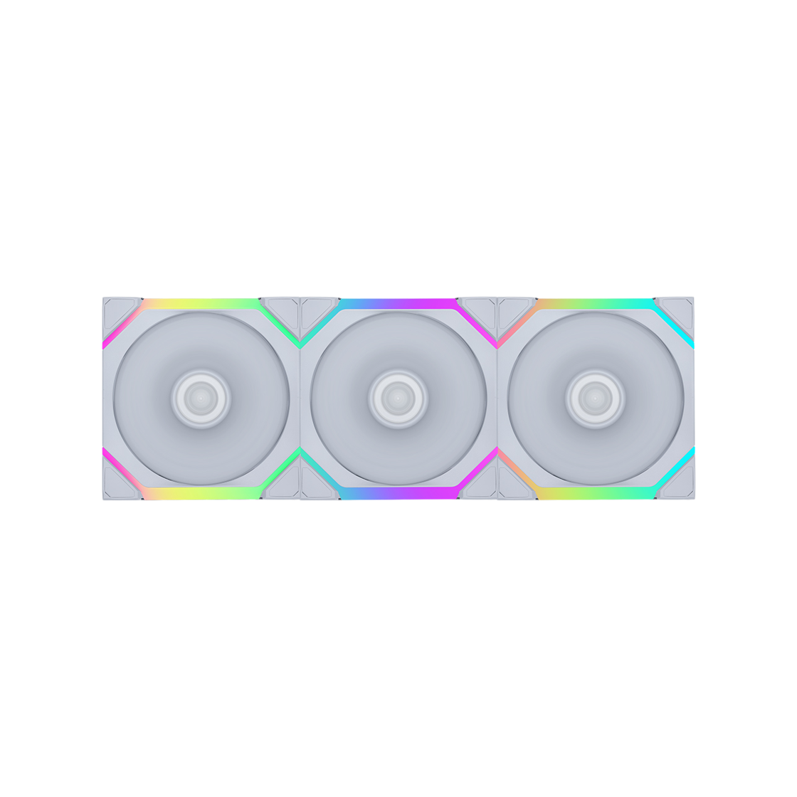 리안리 UNI FAN SL FLEX 120 리버스 (3팩, 화이트)(LIAN LI UNI FAN SL FLEX 120 Reverse 3-Pack White)