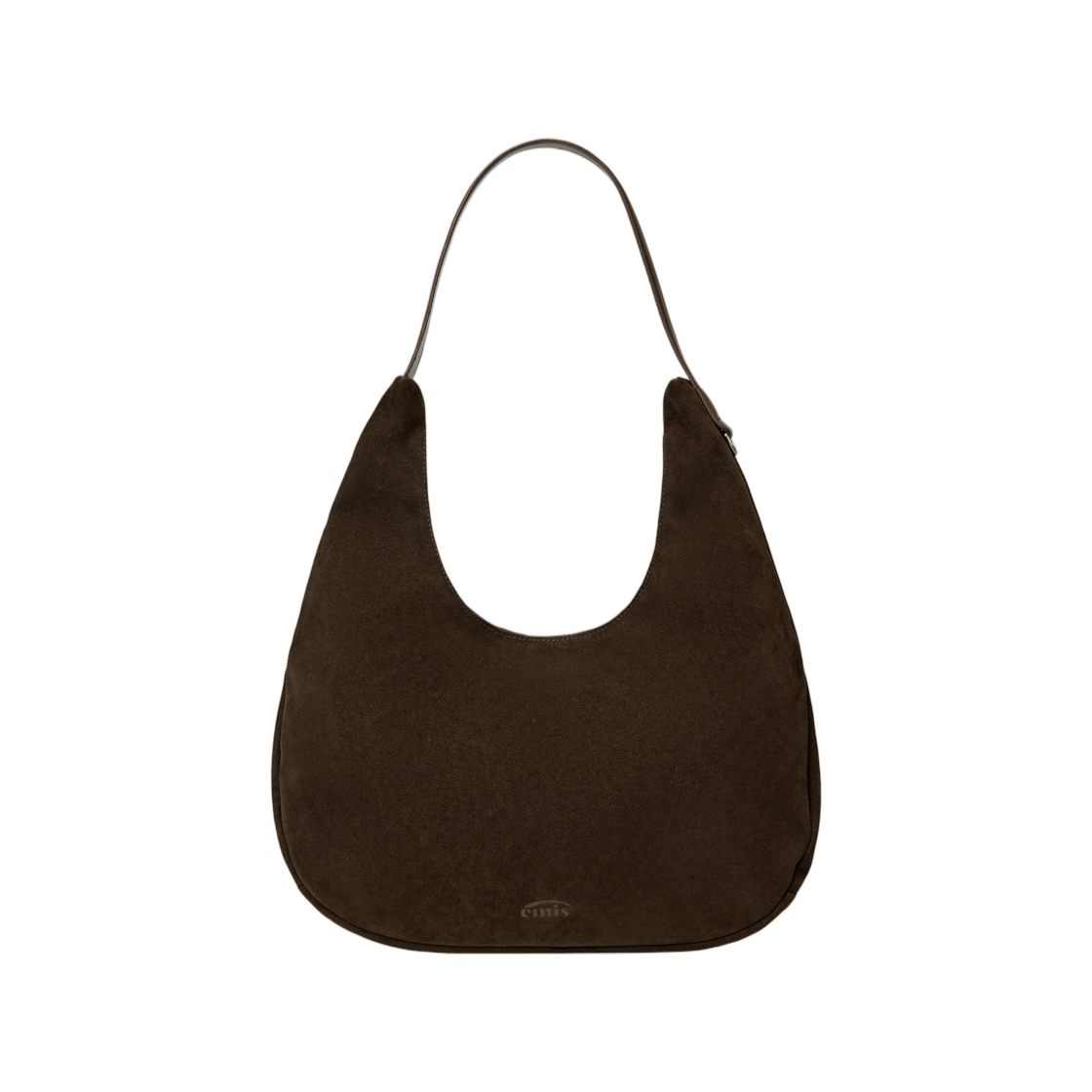 - Emis Suede Shoulder Bag Brown